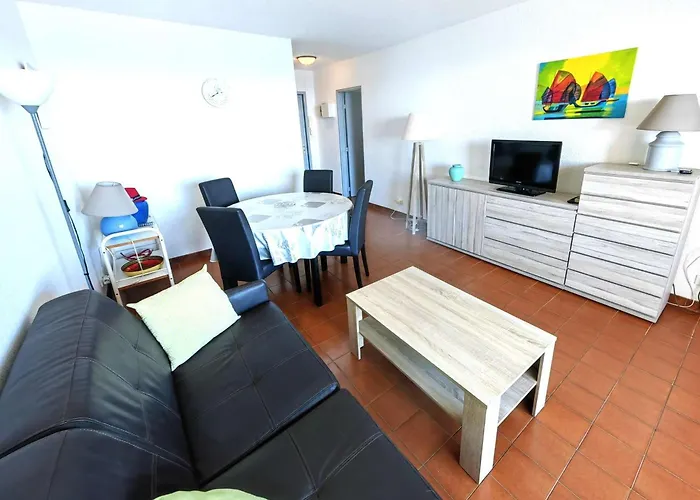 T3 A Cap D'agde Avec Piscine, A 30m Pour 6 Pers. - Fr-1-607-82 * アグド