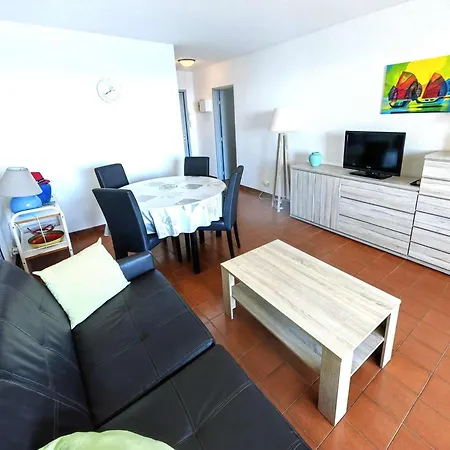 T3 A Cap D'agde Avec Piscine, A 30m Pour 6 Pers. - Fr-1-607-82 * Agde