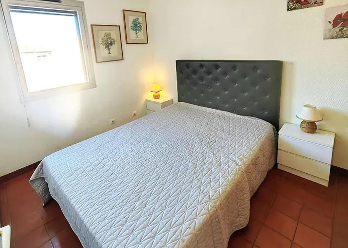 Apartament T3 A Cap D'agde Avec Piscine, A 30m Pour 6 Pers. - Fr-1-607-82 Agde